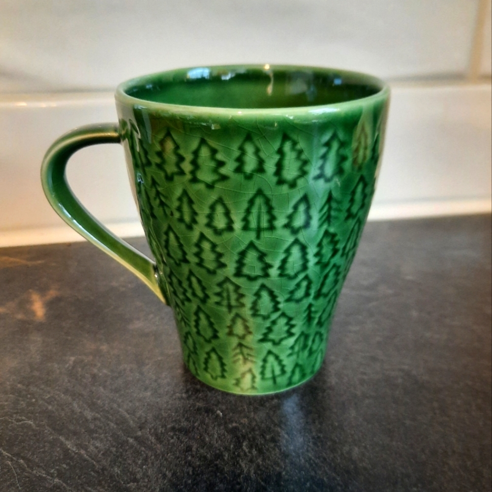 2008 Starbucks Tree Mug, Green